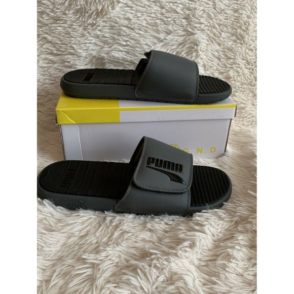 Puma Shoes Mens Slides Size 8 Puma Cool Cat V Fs Castlerock